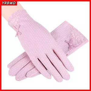 Găng Tay Chống Nắng YRBWD, Màn Hình Cảm Ứng Chống Tia UV Găng Tay Chống Nắng Mùa Hè, Ngoài Trời Mỏng Chống Trơn Trượt Thoáng Khí Găng Tay Chống Tia UV Nữ Bé Gái