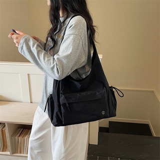 Túi đeo vai nữ, túi đeo chéo, phong cách thể thao đơn giản, sức chứa lớn, túi thời trang, túi tote cá tính đi lại thông thường dành cho nữ, hợp thời trang