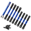 1 Bộ Kim Loại Trước Và Sau Ngón Chân Liên Kết Với Quả Bóng Rỗng 7018 7038 Cho TRXS 1 / 16 Slash RC Xe Nâng Cấp Phần Phụ Kiện