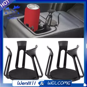 Đa Năng Nhựa 2 Chiếc Nội Thất Ô Tô Cốc Nước Giá Đỡ Dán Fixer Chặn Uống Chai Đứng Phụ Kiện