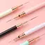 VFZ 5 Chiếc Móng Tay Nghệ Thuật Bút Bộ Bàn Chải Bộ Đường Dài Sọc Vẽ UV Gel Tranh Thiết Kế Móng Tay Bút Dụng Cụ Làm Móng Tay Chuyên Nghiệp Louislifecool