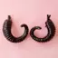 Devil Horn Hair Barrettes Cosplay Cừu Sừng Kẹp Tóc Trang Phục Chống Đỡ Phụ Kiện Tóc Trang Trí Tiệc Halloween [Mina]