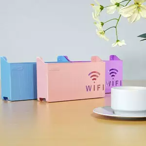 Ziyulinyuk Không Dây Wifi Router Kệ Hộp Bảo Quản Treo Tường Nhựa ABS Hộp Đựng Cáp Điện Braet Hộp Tổ Chức Trang Trí Nhà VN