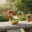 GE Gương Sáng Tạo Chien Điêu Khắc Tượng Disco Ball RoosterShape Trang Trí Nhà Đồ Trang Trí Dự Tiệc Đồ Trang Trí Sinh Nhật VN