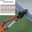 LACYESUK 40 Chiếc Kẹp Tán Chống Gió, Kẹp Lều Cá Sấu Hạng Nặng Bằng Nhựa, Kẹp Khóa Mini Bền Chống Trượt Bạt Kẹp Tán Cố Định