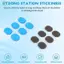 24 Chiếc Silicon Trống Giảm Chấn Miếng Lót, Trống Snare Tắt Tiếng Miếng Lót Trống Mềm Giảm Chấn Gel Miếng Lót Cho Trống Điều Khiển Giai Điệu