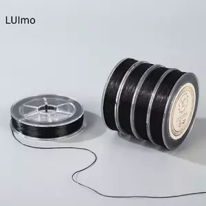 LUImo 60M / Cuộn Full Co Giãn Tóc Dệt May Trang Trí Tóc Giả Lưới May Sợi Cotton Để Làm Vô Hình Lông Vũ Phần Mở Rộng Tóc SBS