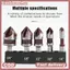 Littleloves1 Dụng cụ mở lỗ Chamfer Mũi khoan Hex Shank Công cụ vát chế biến gỗ 82° Nút đếm đa kích thước chính xác VN