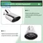 Phụ Kiện Phù Hợp Cho Crv Cr-V 2012 2013 2014 2015 Ống Xả Giảm Thanh Đầu Ống Đuôi Finisher End Viền Thép Không Gỉ
