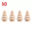 Trống DIY Gỗ Cây Giáng Sinh Peg Búp Bê Tiệc Bánh Toppers Gói 10