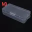 Hộp đựng đồ trang sức bằng nhựa trong suốt Hộp đựng hình chữ nhật 18cm x 8,5cm x 4,5cm