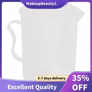 Bình đo 250mL Cốc nhựa trắng trong suốt