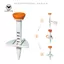 4 Chiếc Tee Golf Cho Golf Huấn Luyện Lái Xe Nhựa Golf Tee Chịu Lực Thấp Khoảng Cách Hơn Tee Chiều Cao Phù Hợp
