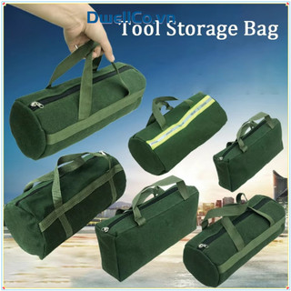 Túi đựng dụng cụ DWELLCO, sắp xếp công cụ phần cứng dung tích lớn, bộ sửa chữa tự động bằng vải dày