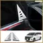 Xe Ô Tô Một Trụ Cột Viền Bảng Trang Trí Cửa Sổ Tấm Thiết Kế Tam Giác Cho Alphard Vellfire 40 Series 2023-2024
