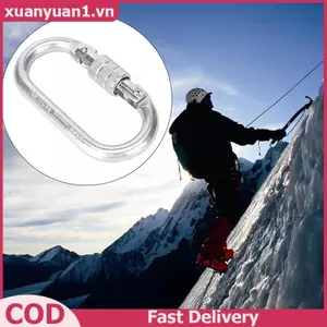XUAN 25KN An toàn leo núi cường độ cao Lo Bule Điện di hình chữ O Chuyên nghiệp Carabiner Rappelling Leo núi Tiếp liệu VN
