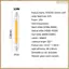 R7s 2 Đèn Led 220v 10W 118mm Đèn Ngoài Trời Trong Nhà Ống Sáng Trắng Cob Kính Ống Cho Bóng Đèn Pha Gia Đình