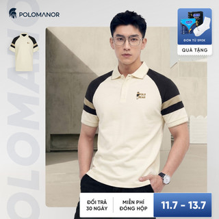 [NEW T7] Áo polo nam cao cấp LEDO, vải cá sấu cotton interlock, thanh lịch - POLOMANOR