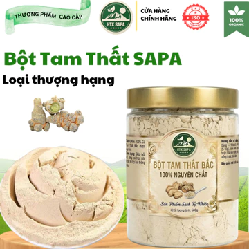 [CHÍNH HÃNG] Bột Tam Thất Bắc SAPA - Chuẩn Thơm Củ To Của HTX Tam Thất SAPA