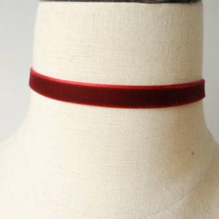 Vòng cổ Choker tối giản bằng dây nhung cho nữ, dây cổ tay phong cách Ins