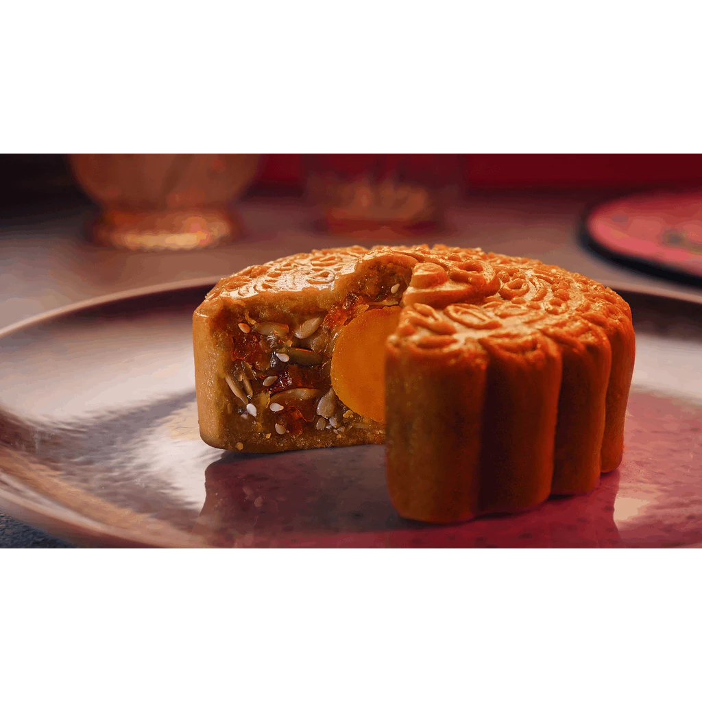 Hộp 2 bánh trung thu Kinh Đô "Team Thập Cẩm" 1 trứng 150g - Chọn vị