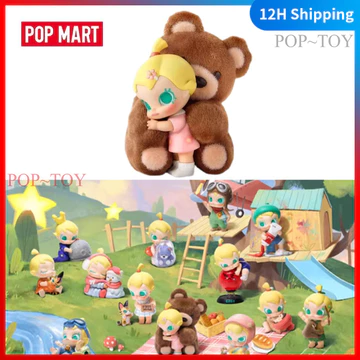 POPMART Baby Molly MY HUGGABLE DISCOVERY Series Blind Box Figures pop mart blind box figures gift đồ chơi búp bê quà tặng