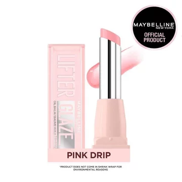 Maybelline New York Lifter Glaze, Son dưỡng dầu môi, Son lót môi, công thức với Hyaluronic Acid & Acerola Cherry Extract, để hydrat hóa lên đến 24H, cảm giác siêu thoải mái H96L