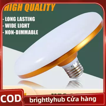 Bóng Đèn LED E27 Đèn Led Siêu Sáng 20W 220V UFO Đèn Led Đèn Trong Nhà Trắng Đèn Bàn Đèn Nhà Để Xe COD