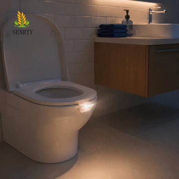 Đèn ngủ vệ sinh SENRTY, Đèn bồn cầu nhẹ tự động, Đèn ngủ Thiết kế chống nước Đèn LED cảm biến chuyển động Cảm biến chuyển động Đèn cảm biến chuyển động Sử dụng phòng ngủ