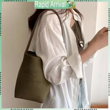 Women's Korean-Style Bucket Bag – for Work