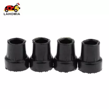 Bộ 4 Đầu Thay Thế Gậy 19mm Hạng Nặng Gậy Đi Bộ Cuối Nạng Chân
