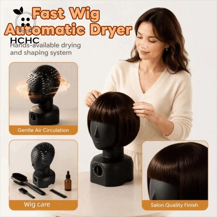 HCHC Tóc Giả Máy Sấy Tự Động, Tích Hợp Đúc Cài Đặt Nhanh Định Hình Máy Sấy Tóc, Mới Nhanh Khô Ổn Định Tóc Giả Tóc Giả Sấy Lông Tơ Máy Sấy Tóc Cắt Tóc