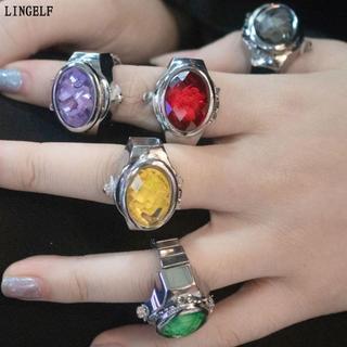 Women's Gemstone Couple Rings by LINGELF MALL