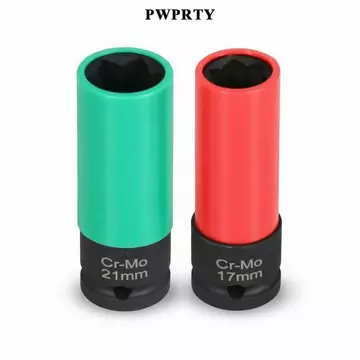 2 Miếng Ổ Cắm Chống Trộm Có Tay Nhựa Chống Rỉ Sét Khóa Bánh Xe Ổ Cắm Lug Nut Remover Set Nhỏ Gọn Cho Chủ Ô Tô, Nhà Để Xe