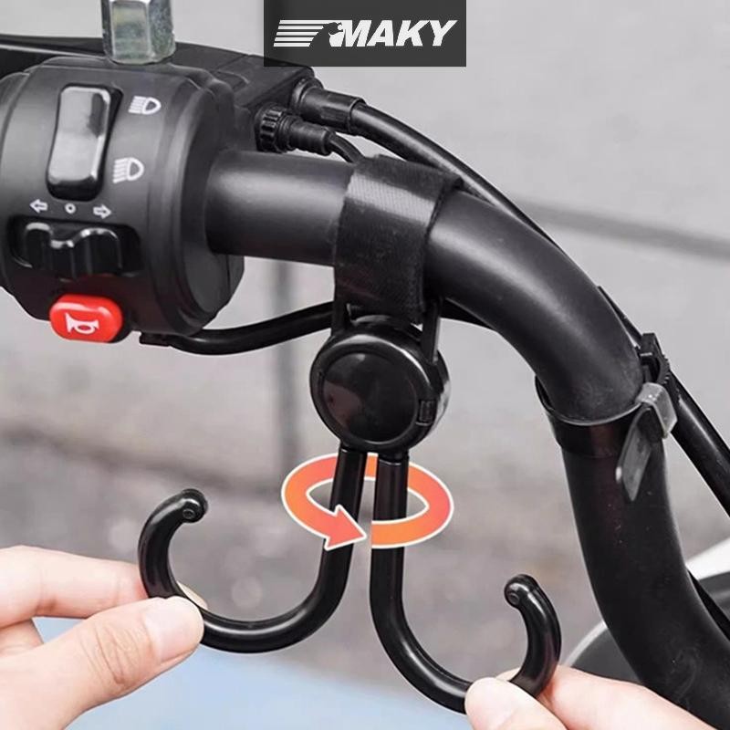 Newwellknownepic al Xe Đẩy Bé Móc Đôi Giỏ Hàng Túi Khóa Xe Sau Ghế Móc Phụ Kiện Đa Năng VN