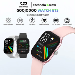 Đồng hồ thông minh GOOJODOQ chống nước IP68 theo dõi nhịp tim thực tế, oxy trong máu, chế độ chờ lâu
