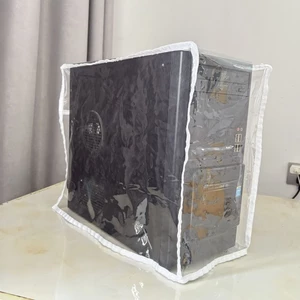 SANCHENG3CBY13 Máy chủ máy tính để bàn Vỏ bọc bụi PVC trong suốt Khung gầm trò chơi Vỏ chống nước