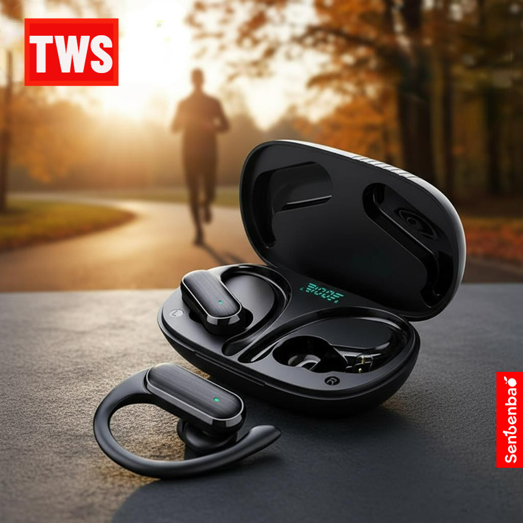 Tai nghe không dây Senbenbao A520TWS 5.3 Âm thanh nổi Bluetooth có micrô Tai nghe thể thao chống nước