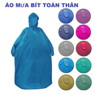 Áo mưa bít vải dù liền thân dùng cho 1 người - tiện dụng, siêu bền