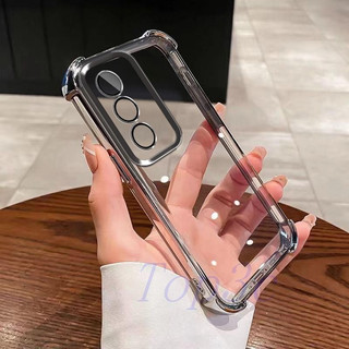 Ốp lưng Oppo A3 PRO 5G, ốp điện thoại trong suốt chống rơi bốn góc SJDK