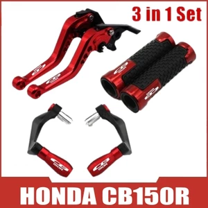 Dành Cho Xe Honda CB150R Streetfire / Exmotion 2017-2020 Xe Máy CNC Hợp Kim Nhôm 6 Tầng Có Thể Điều Chỉnh Có Thể Gập Lại Phanh & Ly Hợp Đòn Bẩy Có Tay Cầm Và Bộ Bảo Vệ Đòn Bẩy