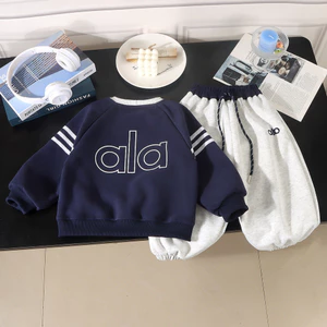 ​Bộ Áo Trẻ Em Mùa Xuân Thu Thời Trang Thường Ngày Quần Áo Trẻ Em Size 80-170​ SY8N