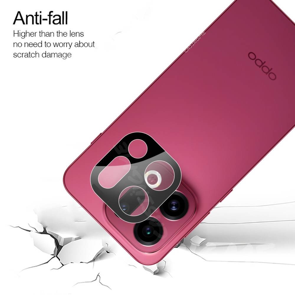 OPPO Find X9 / X9 Pro 5G Kính bảo vệ camera 3D, bảo hiểm toàn diện, Full Cover, kính cường lực