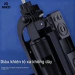 R12 Mâm đỡ mới cho Máy ảnh điện thoại thông minh, Mâm đỡ với nút bấm Bluetooth, Giá đỡ que chụp ảnh tự sướng không dây k — ảnh 6