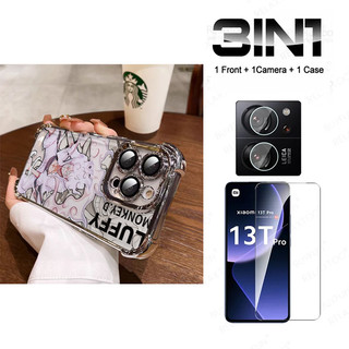 Ốp Lưng 3 in1 One Piece Cho OPPO K12X K9S K12 K12S K13 Turbo Vỏ Điện Thoại Mềm Chống Rơi Vỏ Bảo Vệ