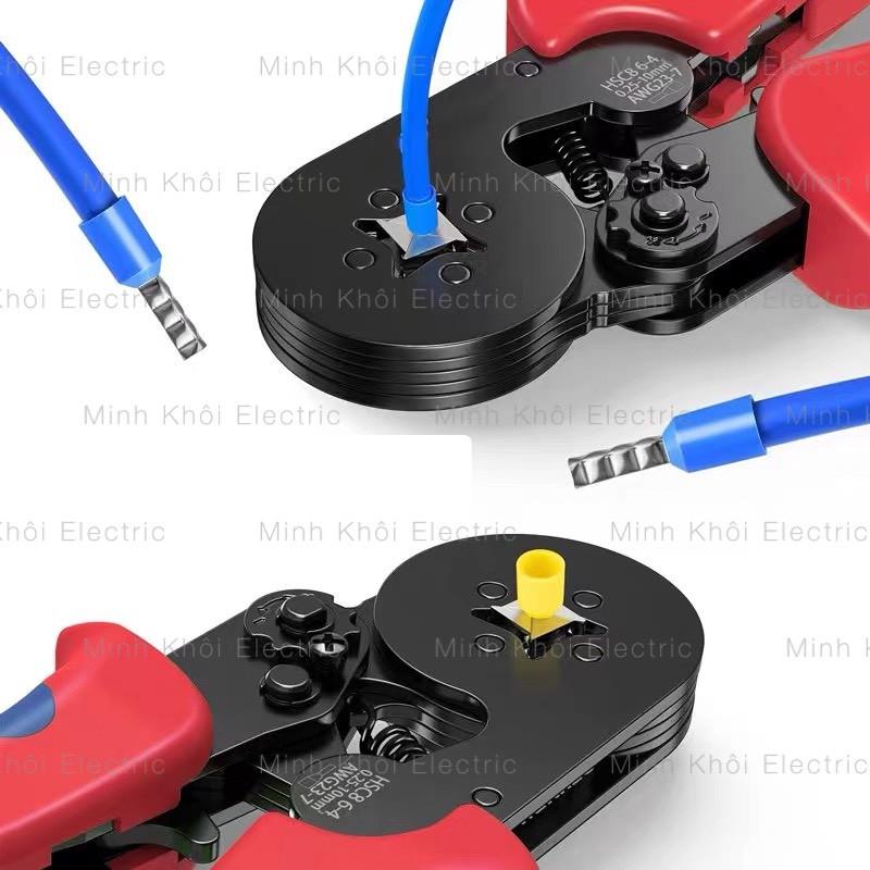 Kìm bấm cos vuông HSC4,kìm bấm cốt lục giác,kìm uốn dây điện,kềm bấm cos pin,kìềm bấm cos kim,kìm cos,kềm cos,kiềm cos