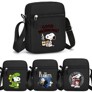Snoopy Túi Đeo Vai Thời Trang Nhỏ Vuông Túi Đeo Ngang Túi Vải Quà Tặng Sinh Nhật Du Lịch Đa Năng