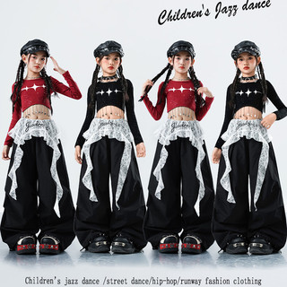 Đồ Nhảy Hiện Đại Hiphop Trẻ Em Set Đồ Dance Jazz Quần Nhảy Crop Top Đồ Nhảy Cho Bé Gái Bộ Tập Nhảy Cho