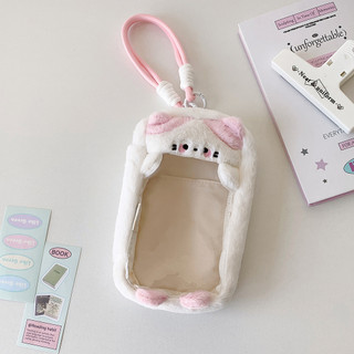 Thiết kế búp bê dễ thương trong suốt PVC ca rô in hình itabag dành cho nữ