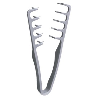 Volumizing Wide Tooth Comb Textured Hair Comb ABS for Natural Texture & Lift
